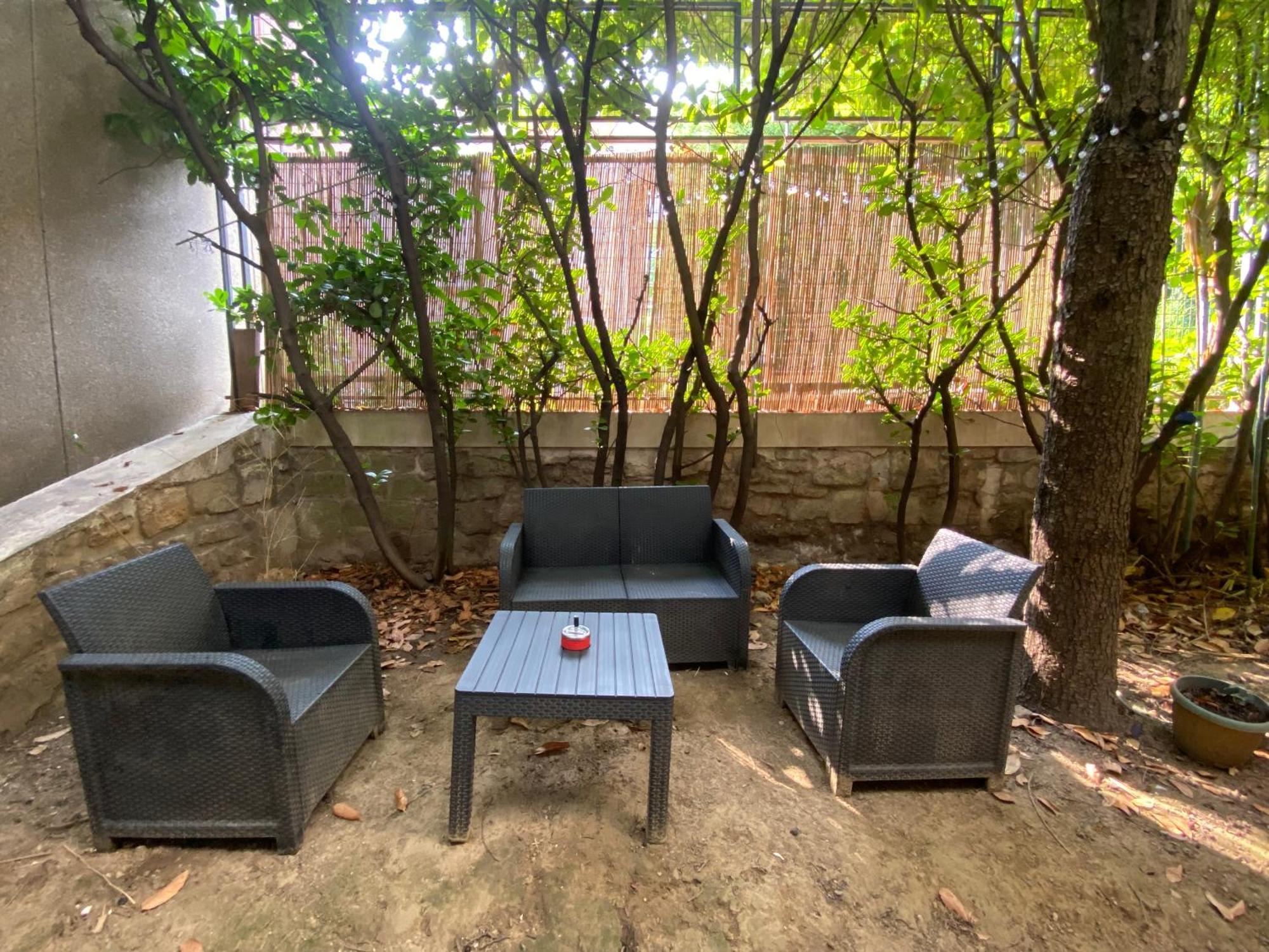 Appartement Indep Cosy Avec Jardin 圣但尼 外观 照片