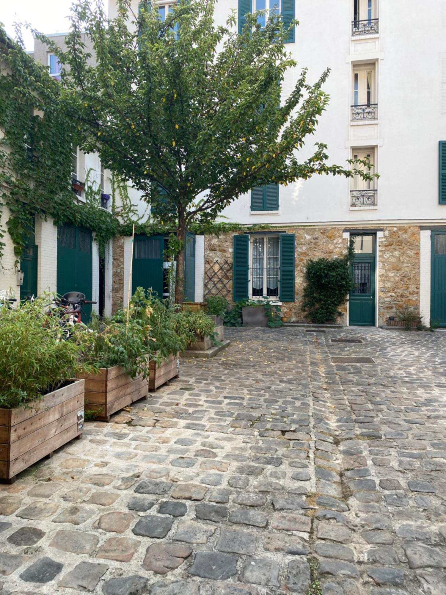 Appartement Indep Cosy Avec Jardin 圣但尼 外观 照片